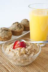 Banana Millet  Breakfast Pudding
