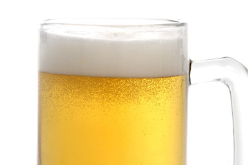 close up of beer