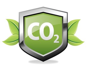 CO2 shield icon