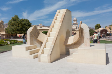Obserwatorium Jantar Mantar, Jaipur, Indie © marsyk