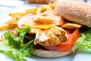 Cheese burger
