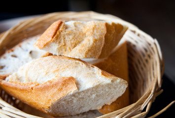 bread in basket
