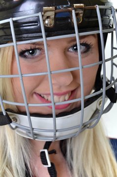 woman hockey