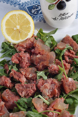 Insalata con carne di manzo - Beef and salad