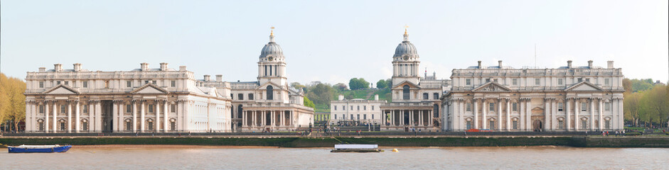 Greenwich Panorama - obrazy, fototapety, plakaty