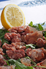 Insalata con carne di manzo - Beef and salad