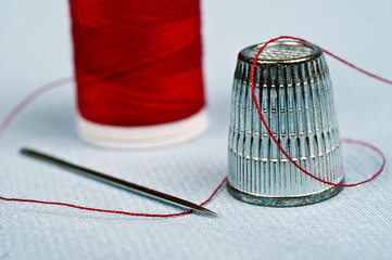 Thimble and thread
