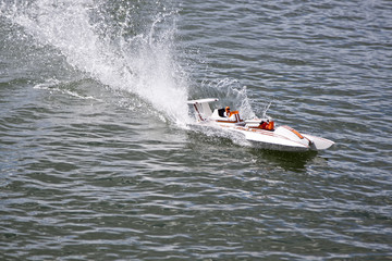 Fototapeta premium speed boat