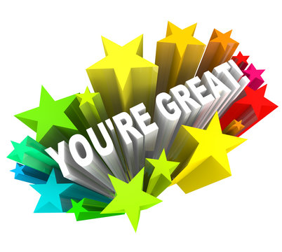 You're Great - Praise Words for Success
