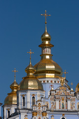Fototapeta na wymiar golden domes