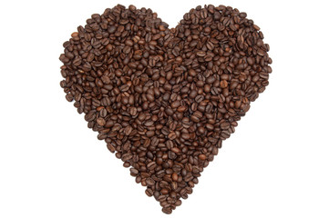 Obraz na płótnie Canvas Heart of beans