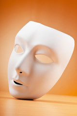 Masks with theatre concept