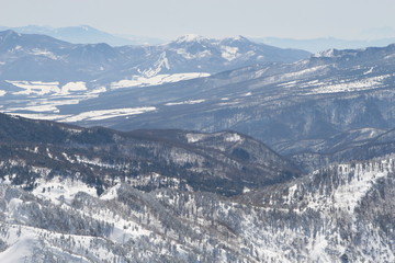 Fototapeta na wymiar snow mountains