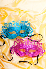 Masks with theatre concept