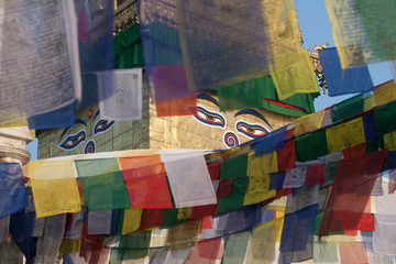Swayambhunath - religious complex in the Kathmandu Valley.