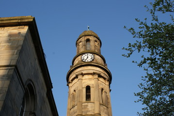 Fototapeta na wymiar Manchester - Kościół św Filipa i św Stefana