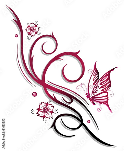 Motive blumen sterne schmetterlinge tattoo schnecksche: Meine