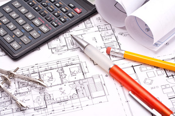 engineering and architecture drawings