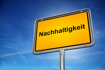 Obraz premium Nachhaltigkeit