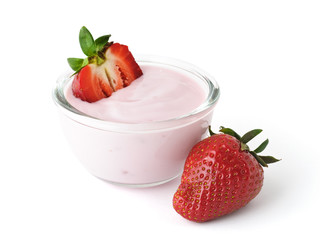 Strawberry yogurt