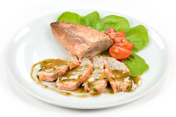 galantina di trota salmonata