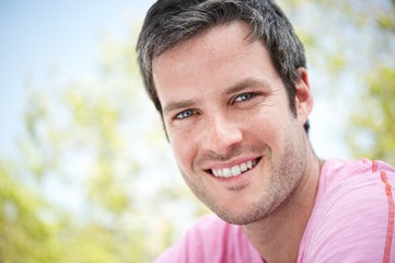 Fototapeta premium Handsome man outdoors