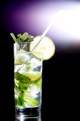 mojito on black