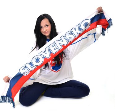 slovakian hockey fan