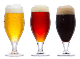 glasses of beer
