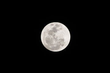 March 19,2011 is day world close to moon, from Thailand