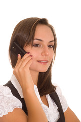 beautiful woman standing