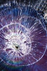Cracks   glass  broken  bullet  sphere