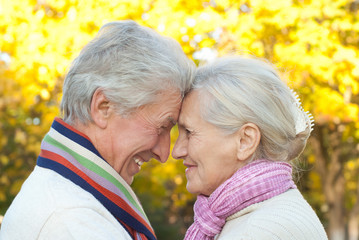 nice elderly couple