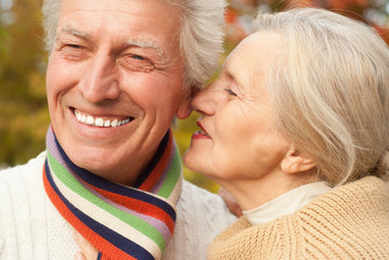 nice elderly couple