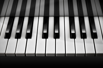 Obraz premium Piano / Black and White