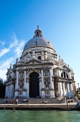 Fototapeta premium Italy, Venice , Santa maria della salute