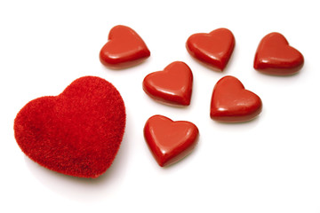 Big and small Red Heart