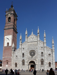Fototapeta na wymiar Katedra w Monza - Monza dome (Włochy)