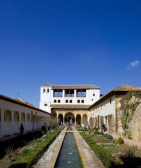 Patio de la Acequia - Generalife - Granada - Spanien