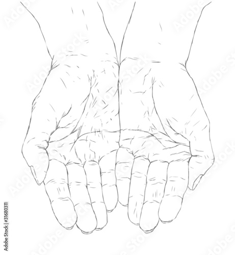 "cupped hands" Stock image and royalty-free vector files on Fotolia.com