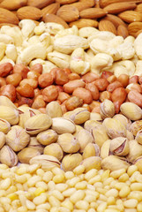 nuts background