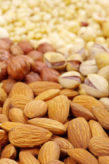 various nuts