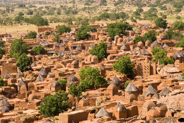 Fototapeta na wymiar Wioska Dogonów Songo, Mali