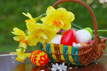 Handbemalte Ostereier