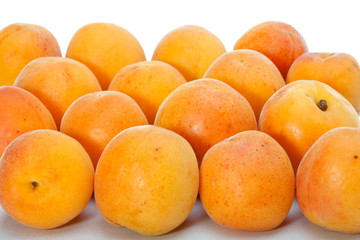 Ripe apricots