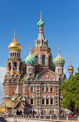 Fototapeta na wymiar St.Petersburg, Russia.Spas-na-krovi katedra