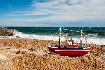 Fototapeta premium Fishing boat