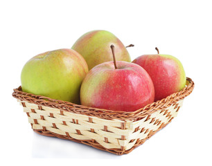 four apples in the basket