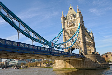 Fototapeta na wymiar Tower Bridge, Londyn, Anglia, Wielka Brytania, Europa