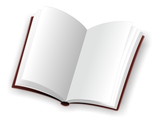 Libro Aperto-Open Book-Vector